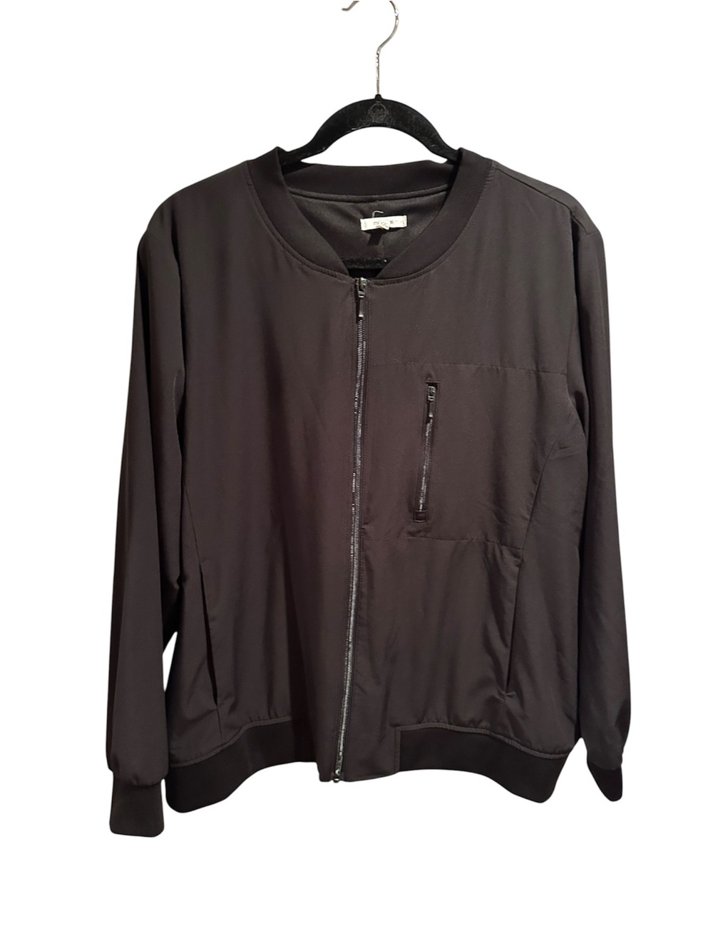 Maurices Black Bomber Jacket